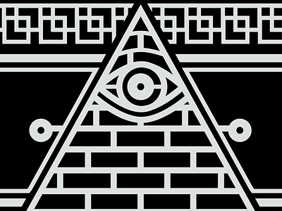 Masons Pyramid design halflife3confirmed illuminati illustration masonic masons nwo pattern pyramid stonecutters