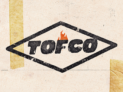 TOFCO design lettering logo poster posterdesign retro silkscreen typography vintage