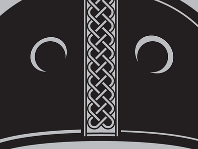 Norse black and white design illustration norse pattern vikings wip work in progress