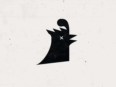 Cock of the north bird chicken cock design graphic illustration logo mark silhouette