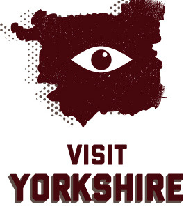 Visit Yorkshire design eye halftone illustration lettering texture travel typograpy yorkshire