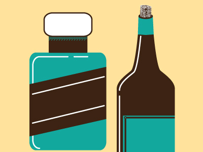 Bottles bottle bottles design illustration secret