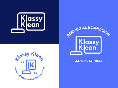 Cleaning Company Branding badge branding cleaning custom type icon lock up logo typography vacuum