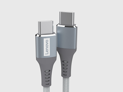 Lenovo Cable 3D Modelling 3d cable lenovo product design product modelling
