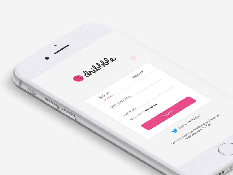 Dribbble signup animated version dribbble sign up