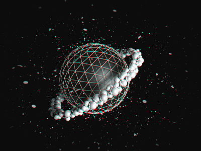 Microscopic sphere 3d alexi mathew arnold c4d