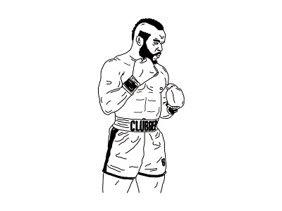 MR. T america athlete boxing cartoon icon nike olympics sports usa wrestling