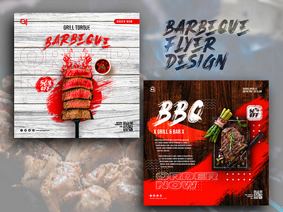 Food Flyer Design | Barbeque Flyer Design