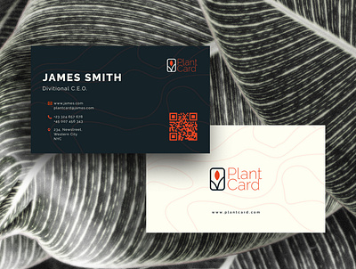 Business Card | Stylish Wood Effect Visiting Card Deign business business card clean company corporate creative design flat flyer identity illustrator marketing minimal print print ready professional simple standard template trendy