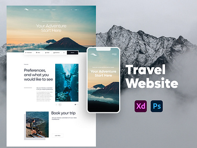 Website Design | Landing Page | Web Design (Travel)