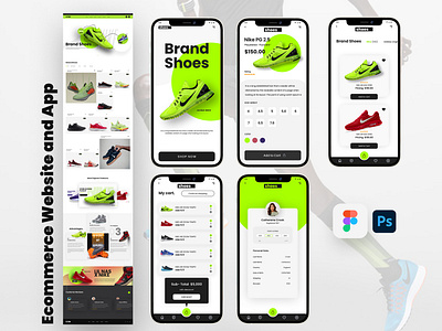 Ecommerce Website UI UX Design | Online Store App Design