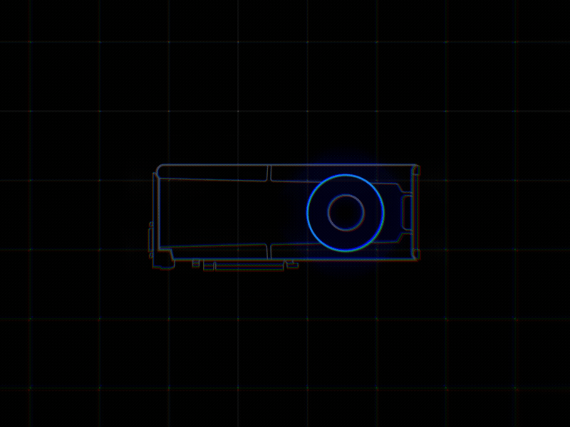 Graphic card Animation