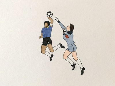 La mano de Dios, 2021 argentina bad coloring football illustration ipad maradona procreate soccer