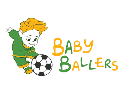 Babby ballers logo brand illustration logo vector