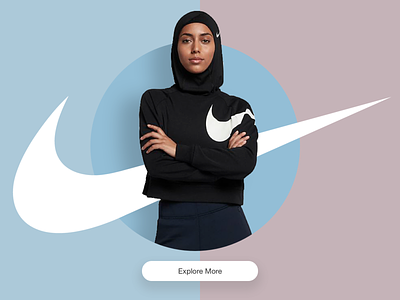 Nike Pro Hijab cart daily design daily ui ecommerce fashion hijab nike shots splash screen startup ui ux