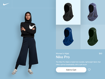 Nike Pro cart case study daily design daily ui desktop design ecommerce fashion illustration nike online shopping shots sports user experience ux