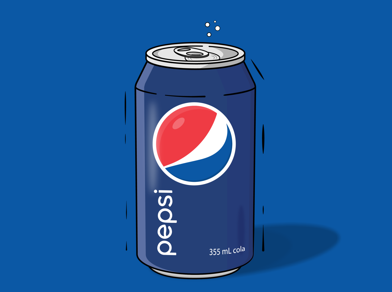 Pepsi can by Hikkigaya on Dribbble