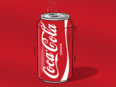 Coca Cola iron can