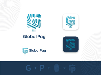 Global Pay branding design graphic design graphicdesign logo logo design logodesign logos logotype minimalist logo simple logo vector