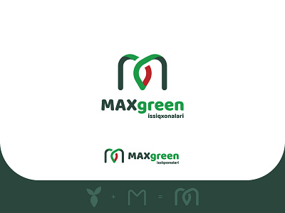 MAXgreen 2d branding graphic design graphic designer logo logo design logo designer logodesign logos logotipo logotype vector