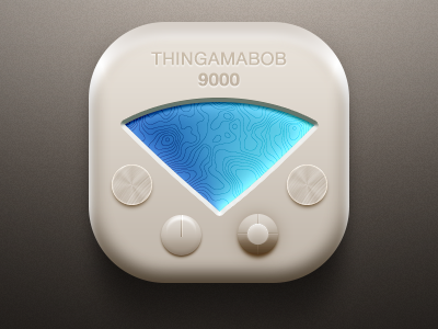 THINGAMABOB 9000 highlights icon knobs shadows square ui