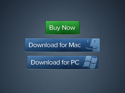 Download and Buy Buttons blue button buy crisp download finder mac windows