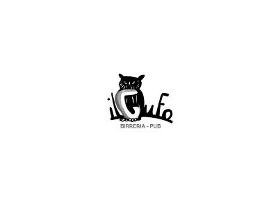 Il gufo branding illustration logo