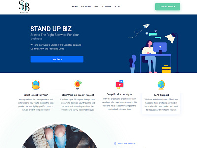 Stand Up Biz - Software Providing Services