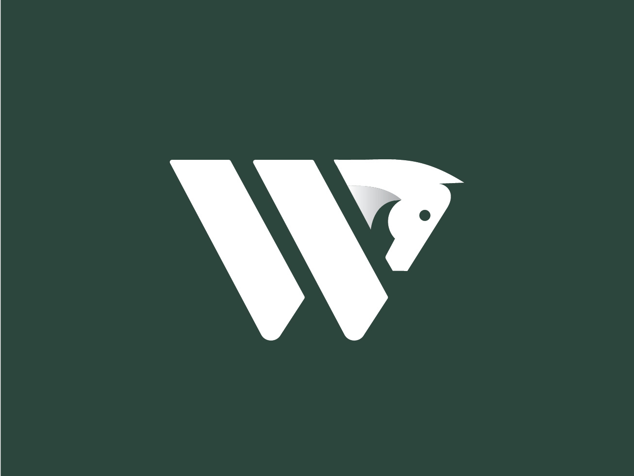 Whitehorse Logo Concept by Lachlan Kiernan on Dribbble