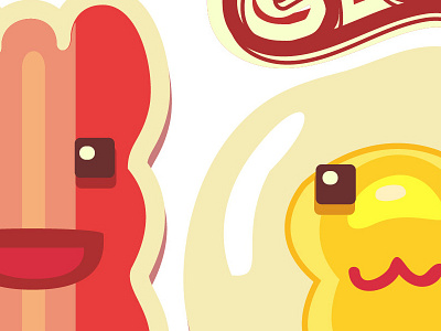Breakfast stickers adobe illustrator digital sticker sticker pack stickers vector vector art