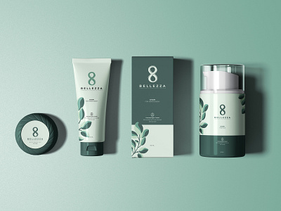 Product Label Design | Packaging Design | Label Design cosmetics dribbble sellers product tube label