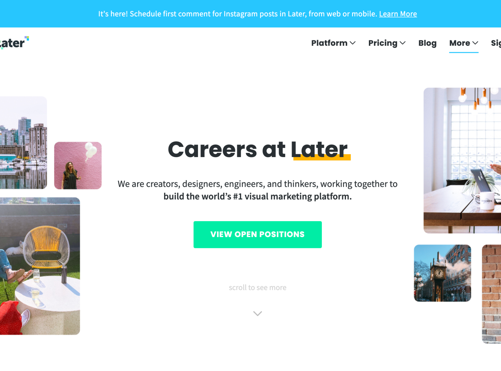 Careers page Redesign by Dawson Beggs on Dribbble