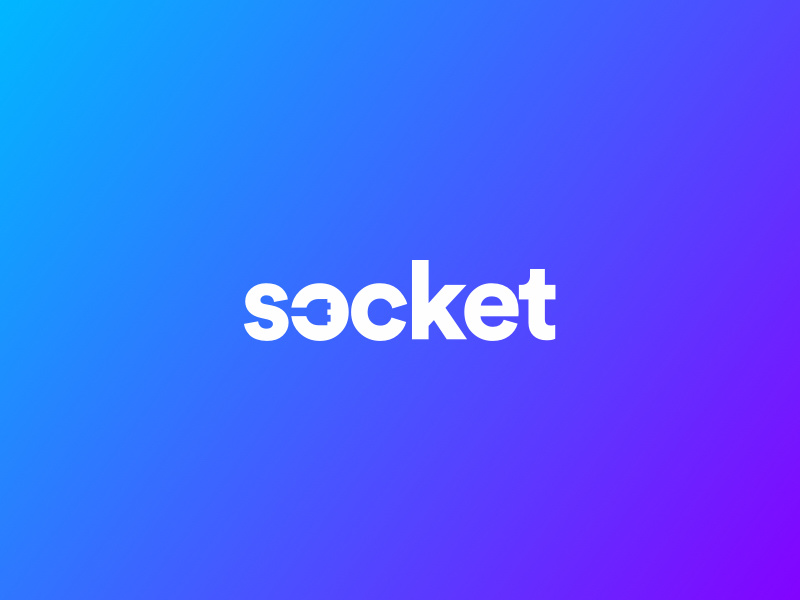 Socket App Logo tech logo socket app word mark logo design gradient minimal socket identity