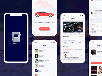 Rolley App attractive design autoindustry bus cab booking car booking car booking app car club car dashboard car interface car rent car rental car rental app cardealership carsforsale creative design customerservice graphic design motorcycle rent a car ui