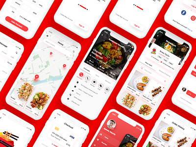 Housestaurant App UI/UX creative designer delivery app dinner food food and drink food app food app ui food apps food delivery app food delivery application food delivery service food order food ordering app myself restaurant app restaurant branding restaurant logo restaurants self portrait xd