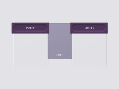 SNES eject gray nintendo power purple reset snes super nintendo