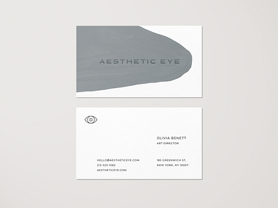 Business Card Design & Texture Shape