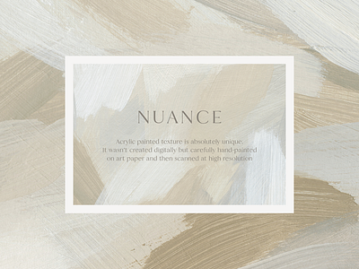 Nuance Acrylic Backgrounds abstract acrylic art artistic background brush strokes design drawing drawn elegant feminine hand modern neutral painted painting print soft texture unique