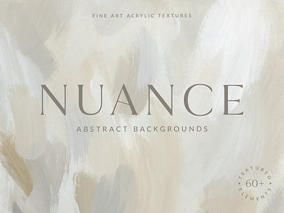 Nuance Abstract Acrylic Backgrounds