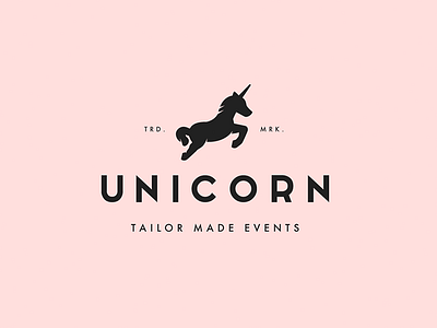 Unicorn branding design logo mark symbol unicorn