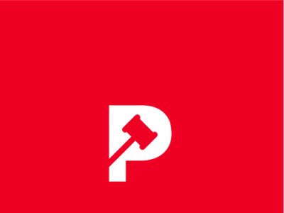 P Letter Logo 3d animation app branding design graphic design icon illustration logo motion graphics typography ui ux vector