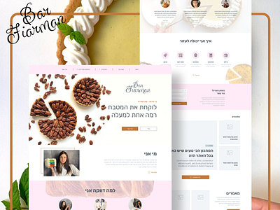 Chef & Consultant Website Project bakery branding design illustration ui ux