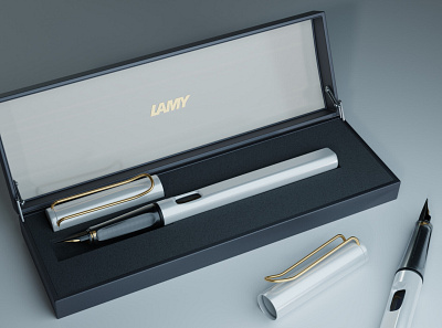 LAMY FÜLLER 3d blender cycles design füller lamy rendering