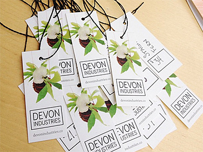 Devon Industries Hang Tags/Business Cards branding moo cards print retail