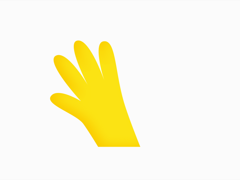 Hello 2x back hand hello wave yellow
