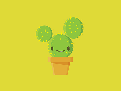 Mi Cactus cactus green illustration prick succulent vector