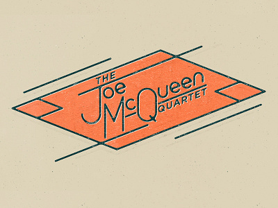 Joe McQueen customtype distress jazz monoline retro type typography