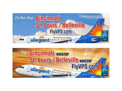 VPS / Allegiant Airline Billboard Design