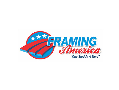 Framing America Logo branding graphic design illustration logo typography vector