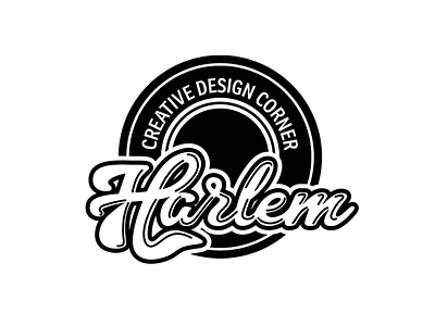 Harlem graphic design logo